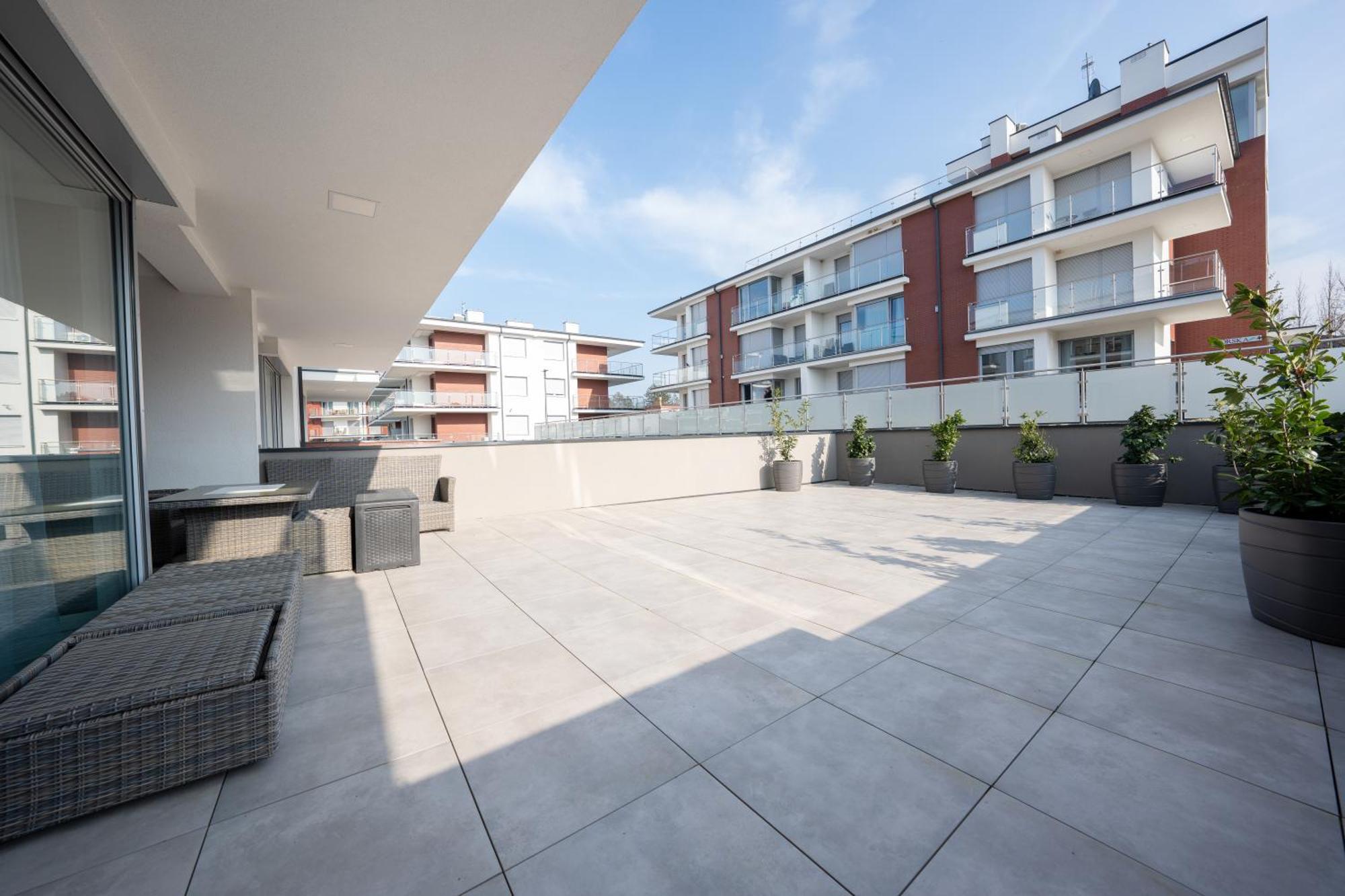 Apartament Z Wielkim Tarasem Morska 2 Rewal 50M Do Morza Kültér fotó